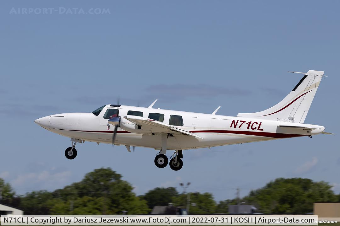 N71CL, 1979 Piper Aerostar 600 C/N 6007248061225, Piper 600 Aerostar  C/N 6007248061225, N71CL