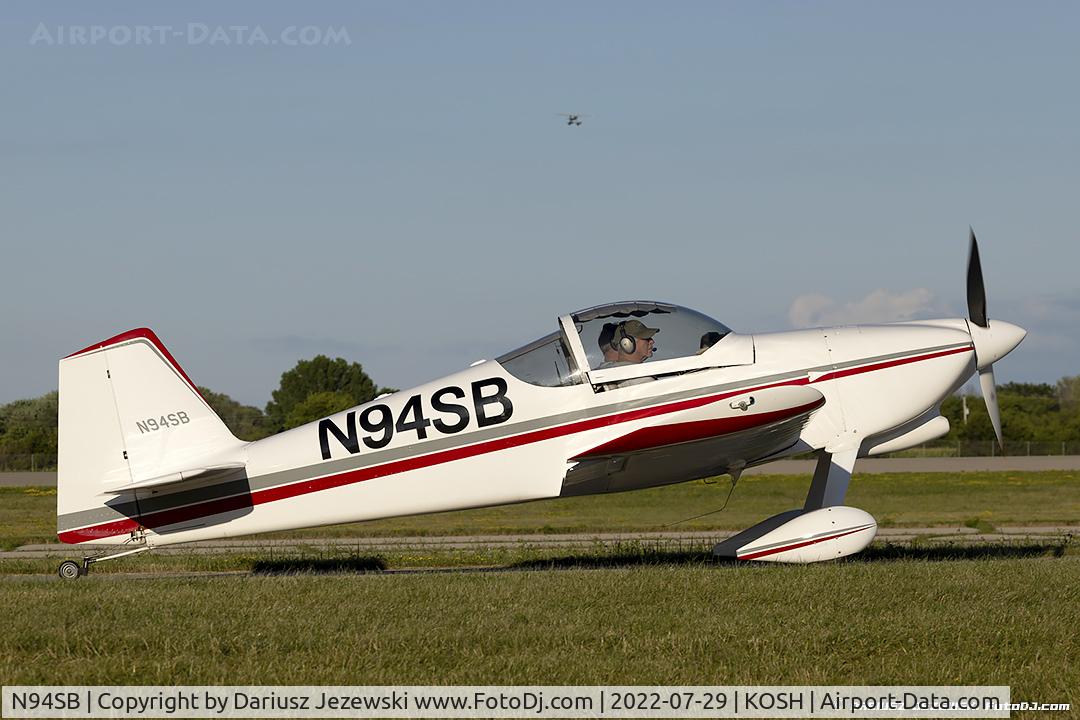 N94SB, 1994 Vans RV-6 C/N 22194, Vans RV-6  C/N 22194, N94SB