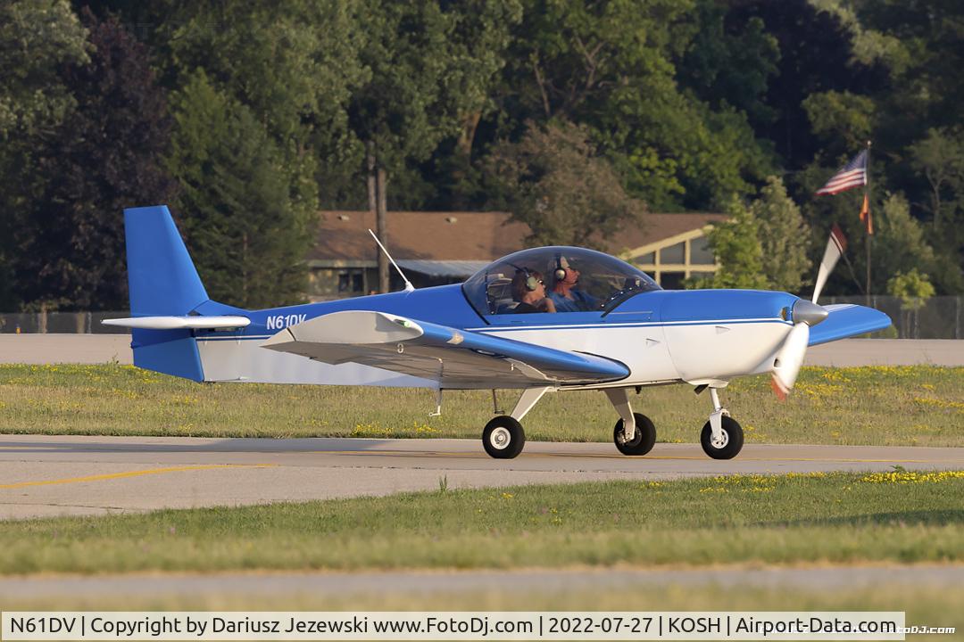 N61DV, Zenith CH-601 XL Zodiac C/N 6-4711, Zodiac 601 XL  C/N 1026849, N61DV