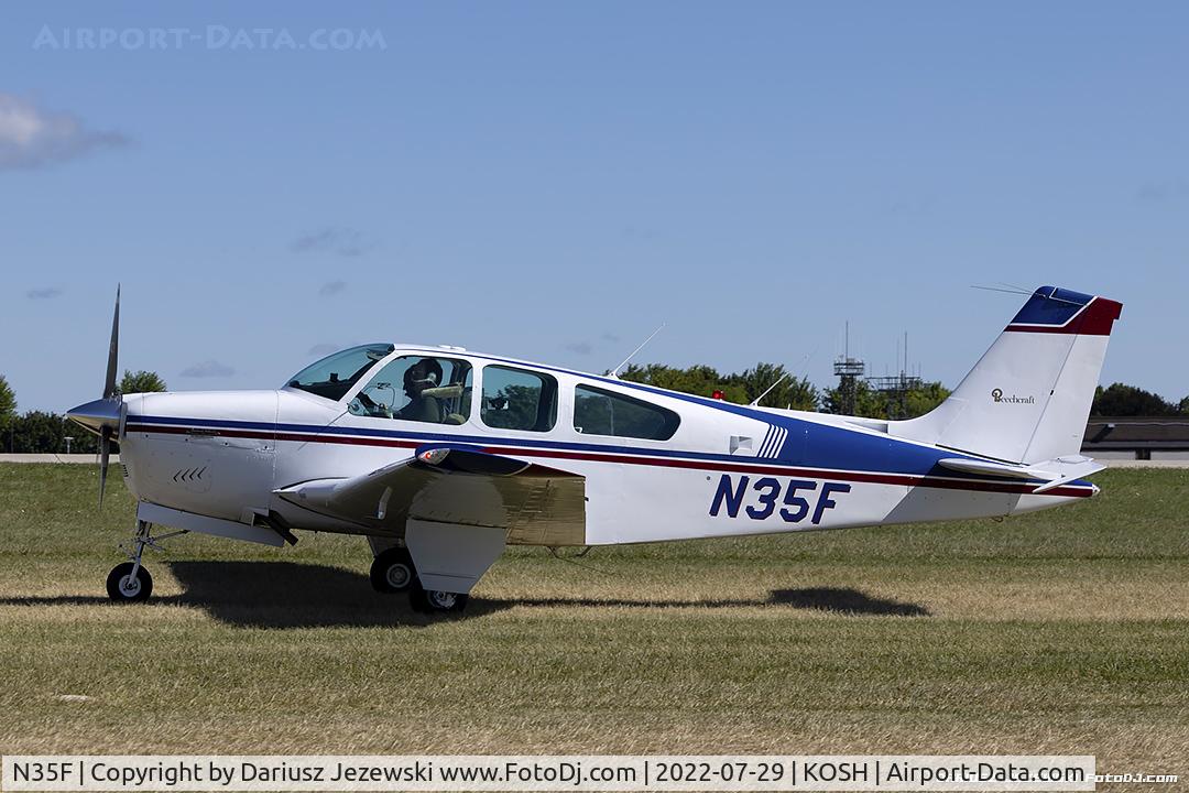 N35F, 1960 Beech 35-33 Debonair C/N CD-72, Beech 35-33 Debonair  C/N CD-72, N35F
