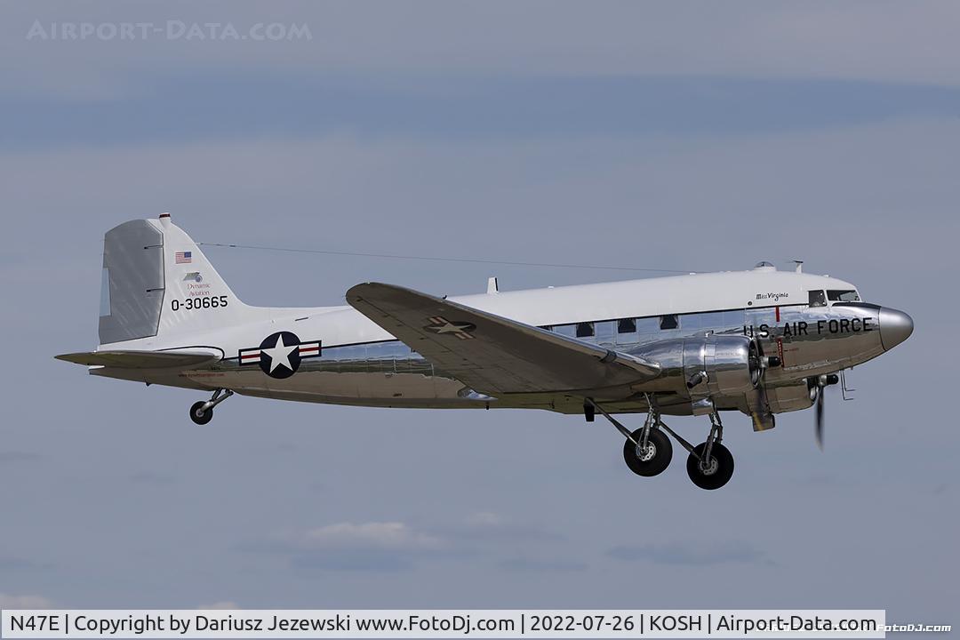 N47E, 1943 Douglas DC-3C (C-47A-60-DL) C/N 13816, Douglas DC-3C 