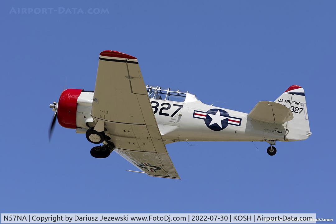 N57NA, 1951 North American AT-6G Texan C/N 168-431 (49-3327), North American AT-6G Texan  C/N 49-3327, N57NA