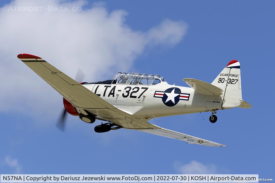 N57NA, 1951 North American AT-6G Texan C/N 168-431 (49-3327), North American AT-6G Texan  C/N 49-3327, N57NA