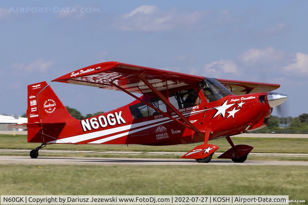 N60GK, 2013 American Champion 8KCAB Decathlon C/N 1131-2013, American Champion 8KCAB Decathlon  C/N 1199-2022, N60GK