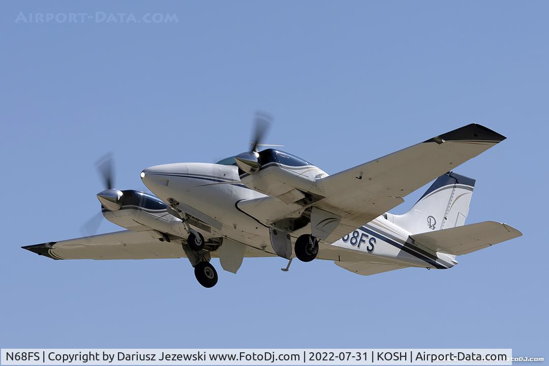 N68FS, 1968 Beech 95-B55 (T42A) Baron C/N TC-1054, Beech 95-B55 Baron  C/N TC-1054, N68FS