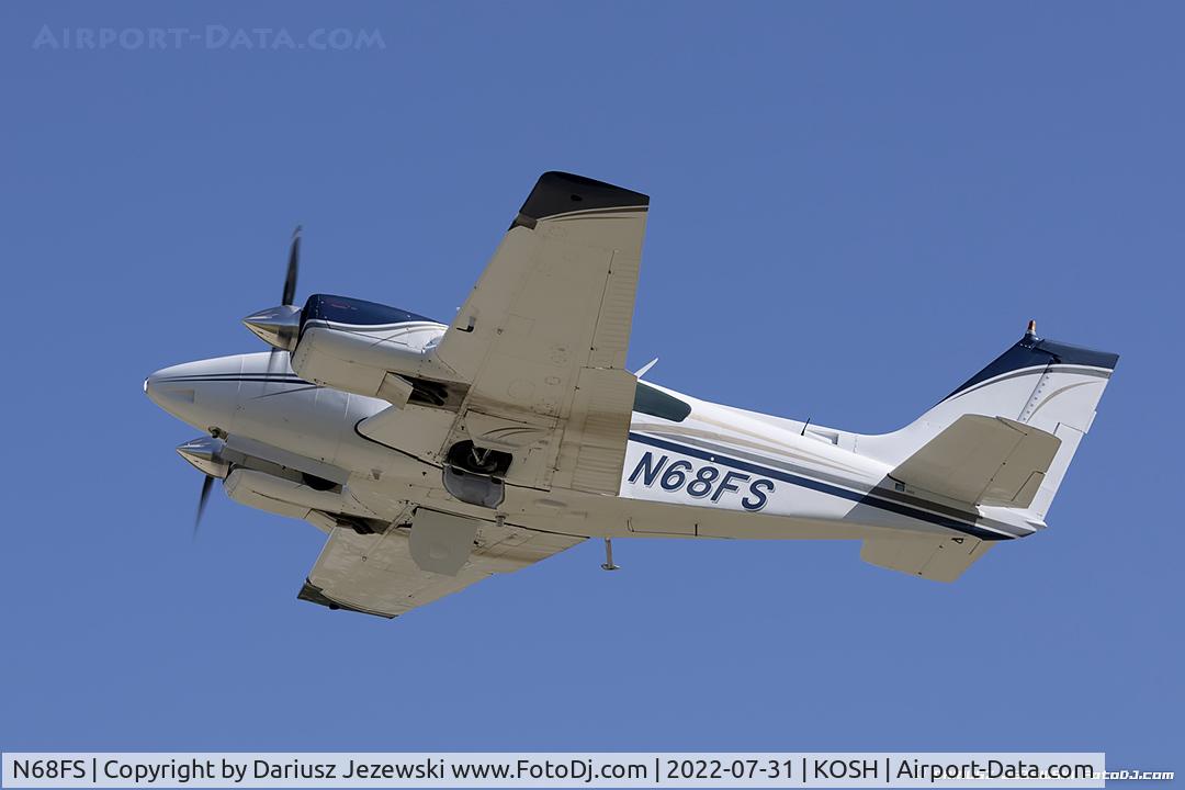 N68FS, 1968 Beech 95-B55 (T42A) Baron C/N TC-1054, Beech 95-B55 Baron  C/N TC-1054, N68FS