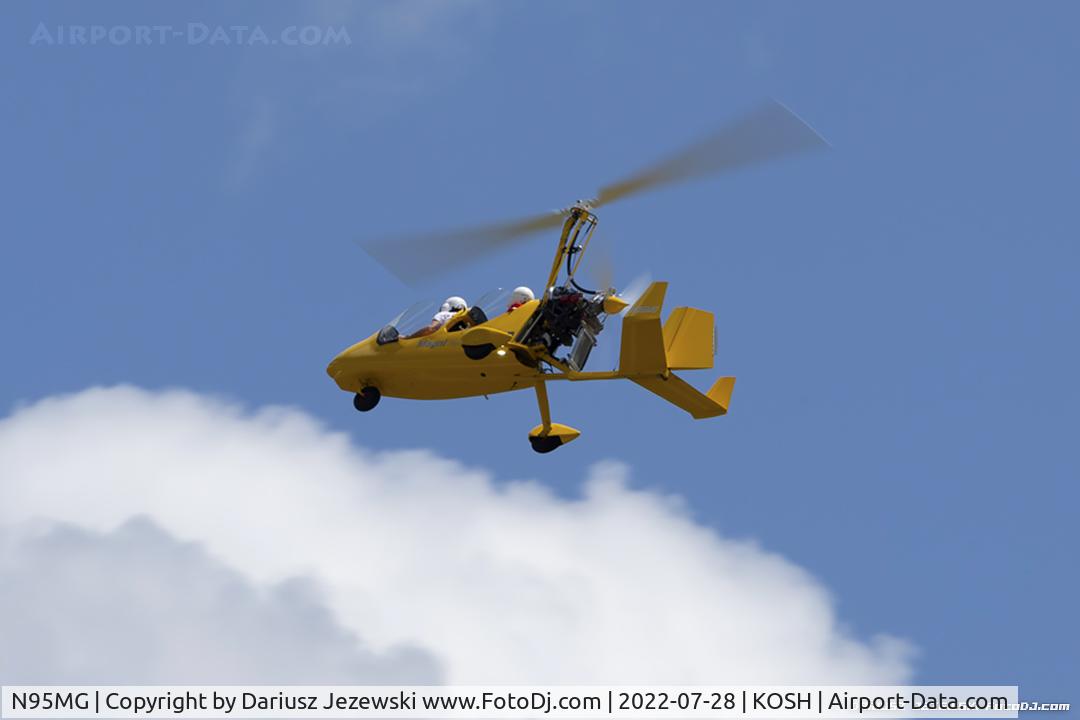 N95MG, 2018 Magni Gyro M16 Tandem-Trainer C/N 16-18-1654, Magni M-16 Tandem Trainer  C/N 16181654, N95MG