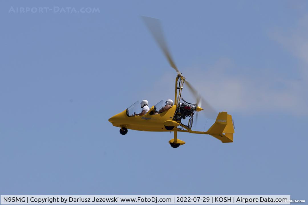 N95MG, 2018 Magni Gyro M16 Tandem-Trainer C/N 16-18-1654, Magni M-16 Tandem Trainer  C/N 16181654, N95MG
