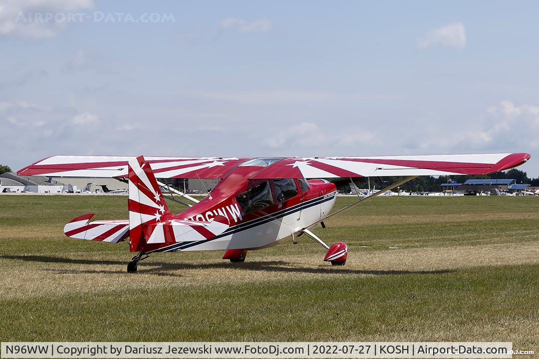 N96WW, 2001 American Champion 8KCAB Decathlon C/N 888-2001, American Champion 8KCAB Decathlon  C/N 888-2001, N96WW