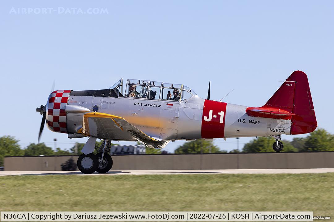 N36CA, North American AT-6D Texan C/N 88-10677, North American AT-6D Texan  C/N 88-10677, N36CA