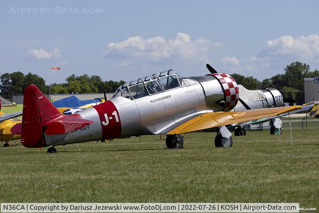 N36CA, North American AT-6D Texan C/N 88-10677, North American AT-6D Texan  C/N 88-10677, N36CA