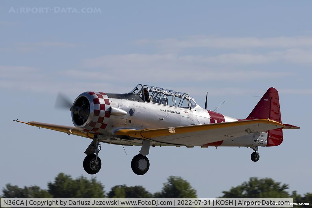 N36CA, North American AT-6D Texan C/N 88-10677, North American AT-6D Texan  C/N 88-10677, N36CA