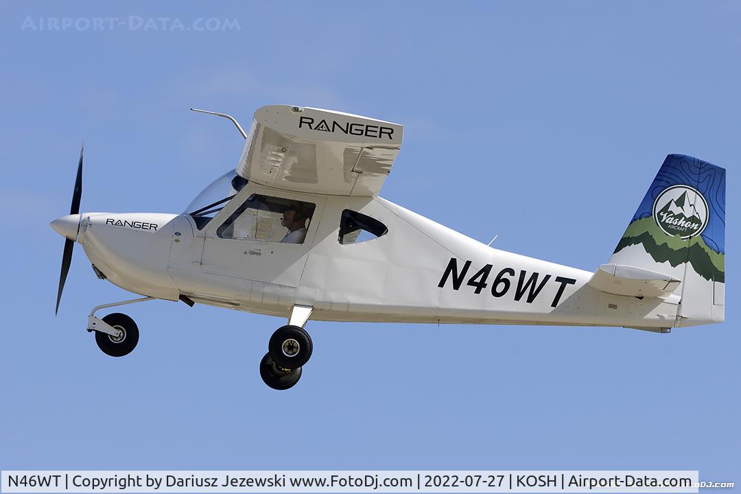 N46WT, 2019 Vashon Aircraft Ranger R7 C/N 10145, Vashon Aircraft Ranger R7  C/N 10145, N46WT