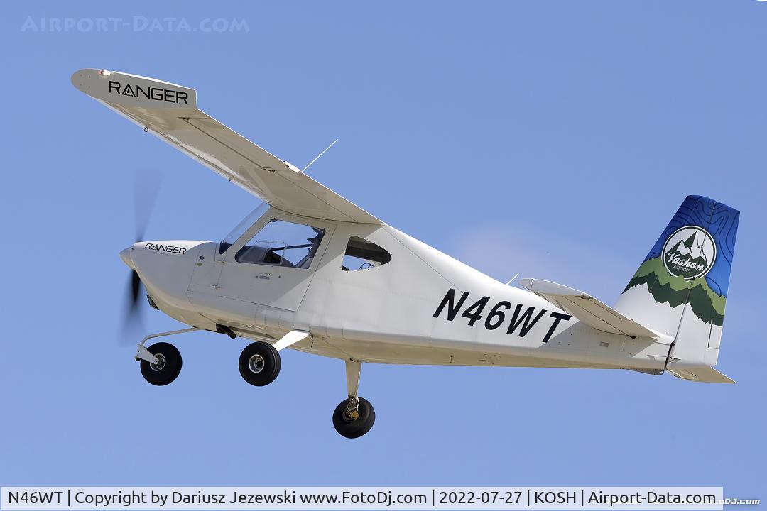 N46WT, 2019 Vashon Aircraft Ranger R7 C/N 10145, Vashon Aircraft Ranger R7  C/N 10145, N46WT