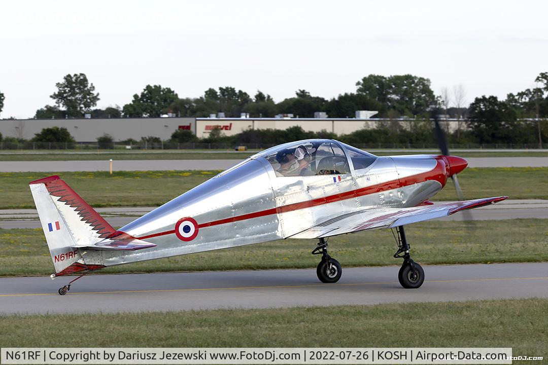 N61RF, 2015 Mustang Aeronautics Bushby Mustang II C/N M-II-1044, Mustang  C/N M-II-1044, N61RF