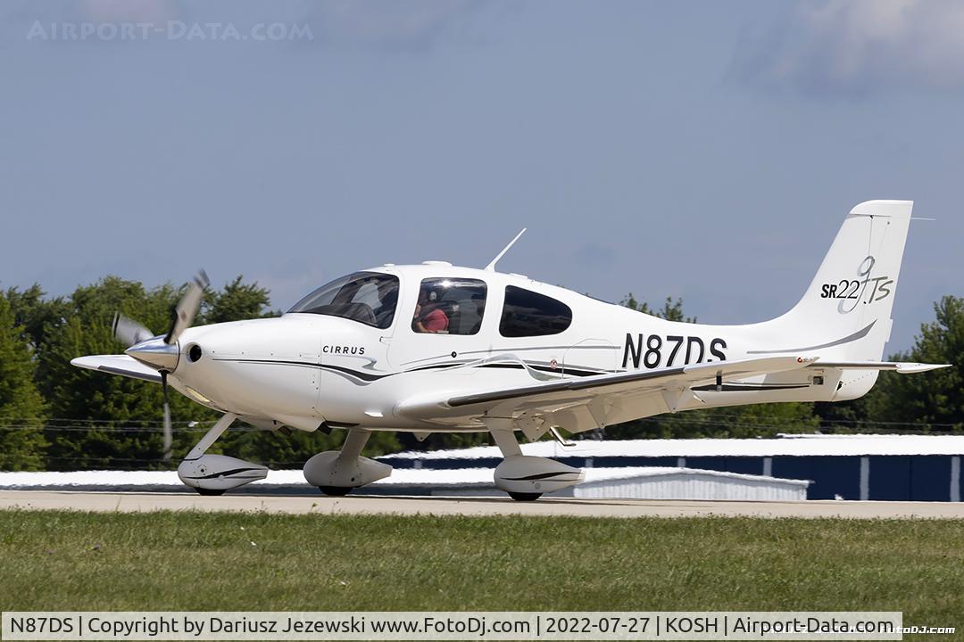 N87DS, Cirrus SR22 GTS C/N 1496, Cirrus SR22  C/N 1496, N87DS
