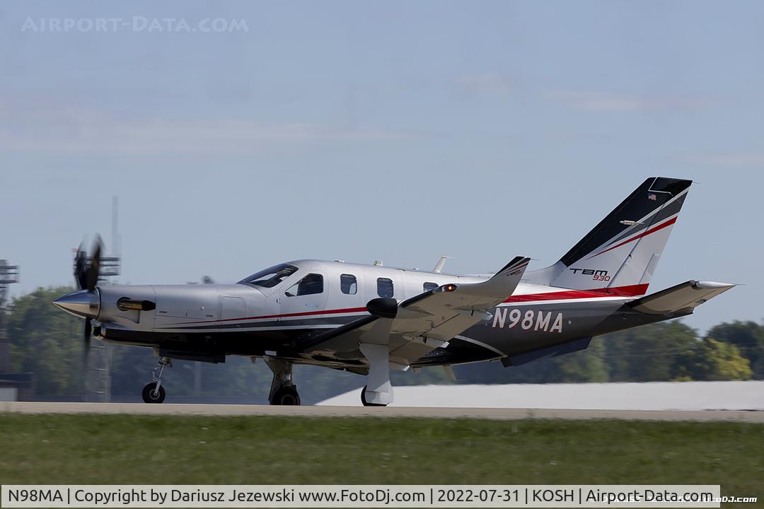 N98MA, 2018 Daher TBM-930 C/N 1254, Socata TBM-700  C/N 1254, N98MA
