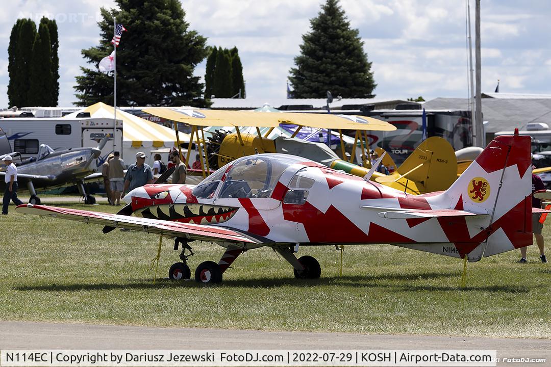 N114EC, 1971 Scottish Aviation Bulldog Series 100 Model 101 C/N BH100/132, Scottish Aviation Bulldog MDL 101  C/N BH100/132, N114EC