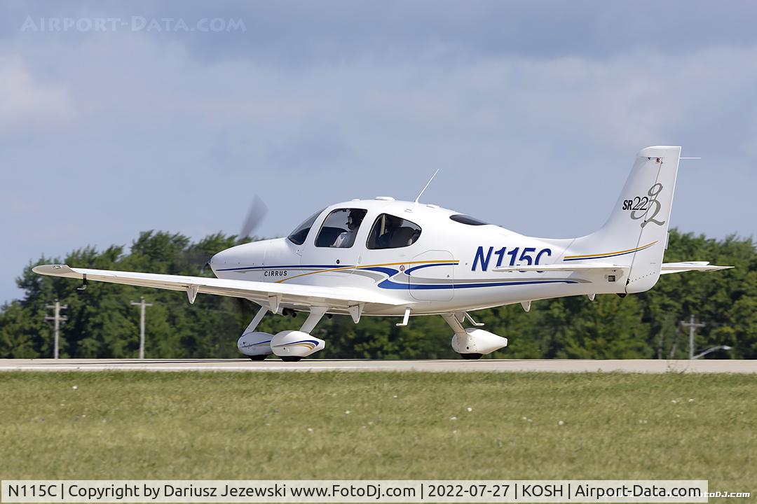 N115C, 2005 Cirrus SR22 G2 C/N 1279, Cirrus SR22 G2  C/N 1279, N115C