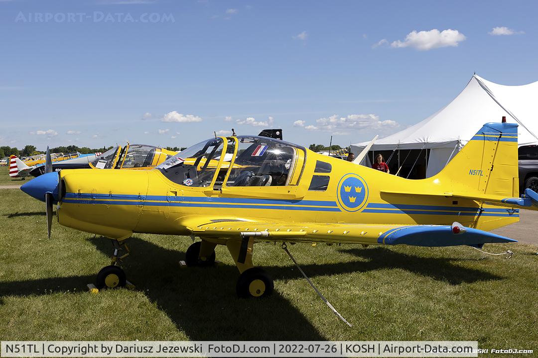 N51TL, 1972 Scottish Aviation Bulldog Series 100 Model 101 C/N 162, Scottish Aviation Bulldog MDL 101  C/N 162, N51TL