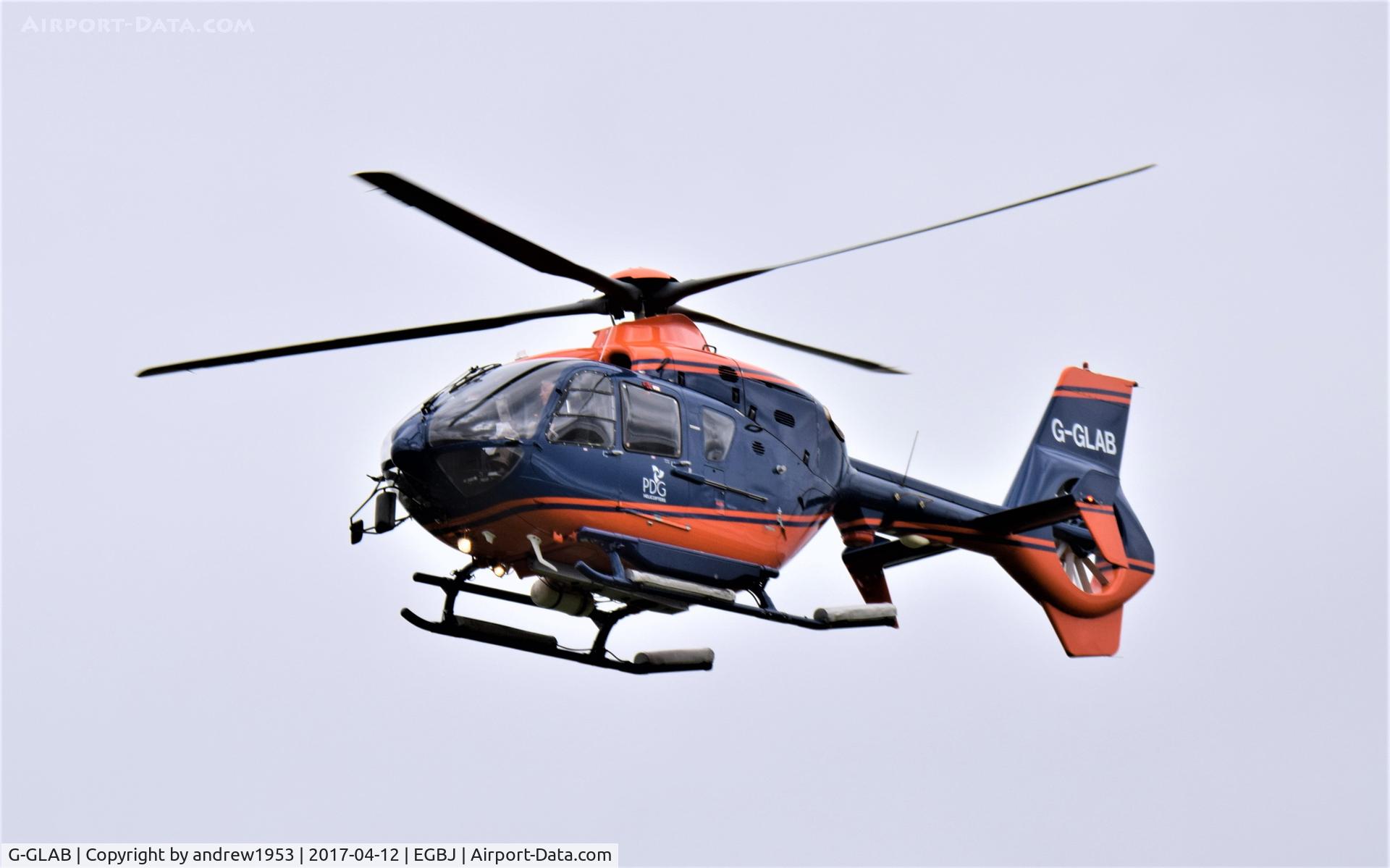 G-GLAB, 2008 Eurocopter EC-135T-2+ C/N 0712, G-GLAB at Gloucestershire Airport.