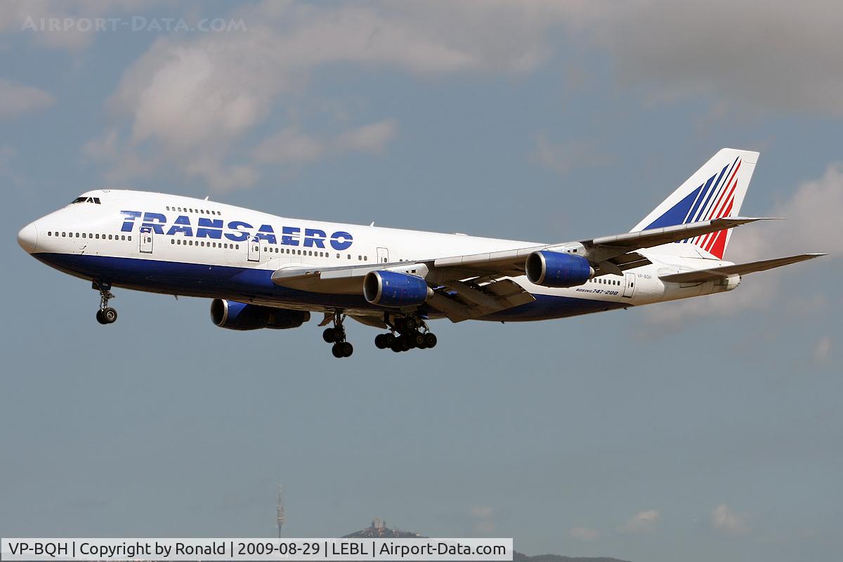 VP-BQH, 1982 Boeing 747-219B C/N 22791, at bcn