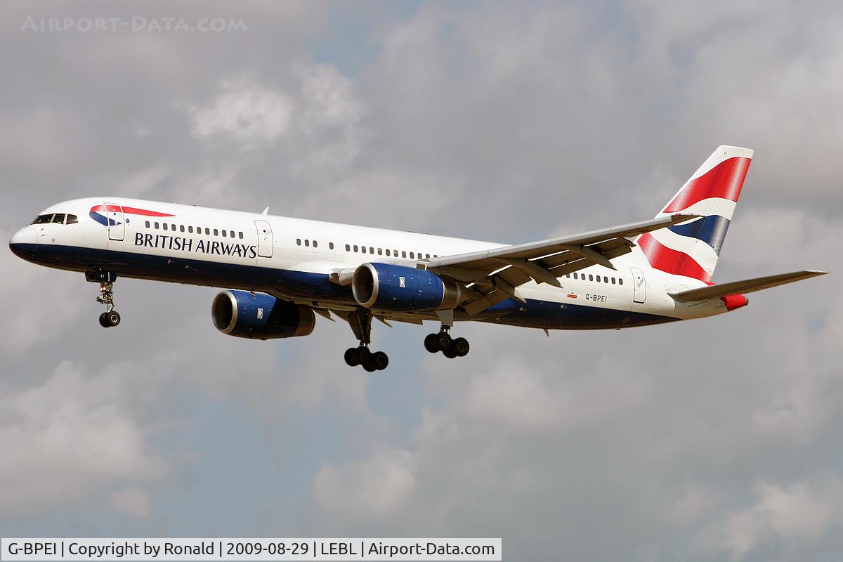 G-BPEI, 1994 Boeing 757-236 C/N 25806, at bcn