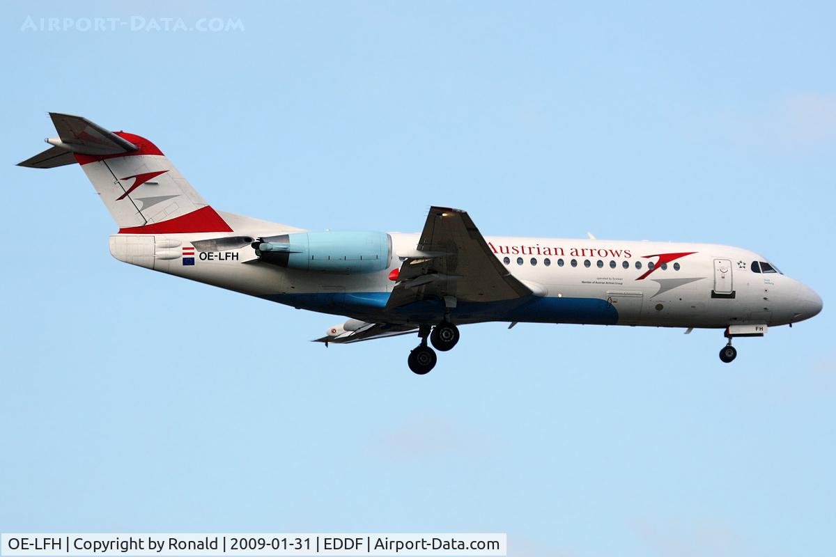 OE-LFH, 1995 Fokker 70 (F-28-0070) C/N 11554, at fra