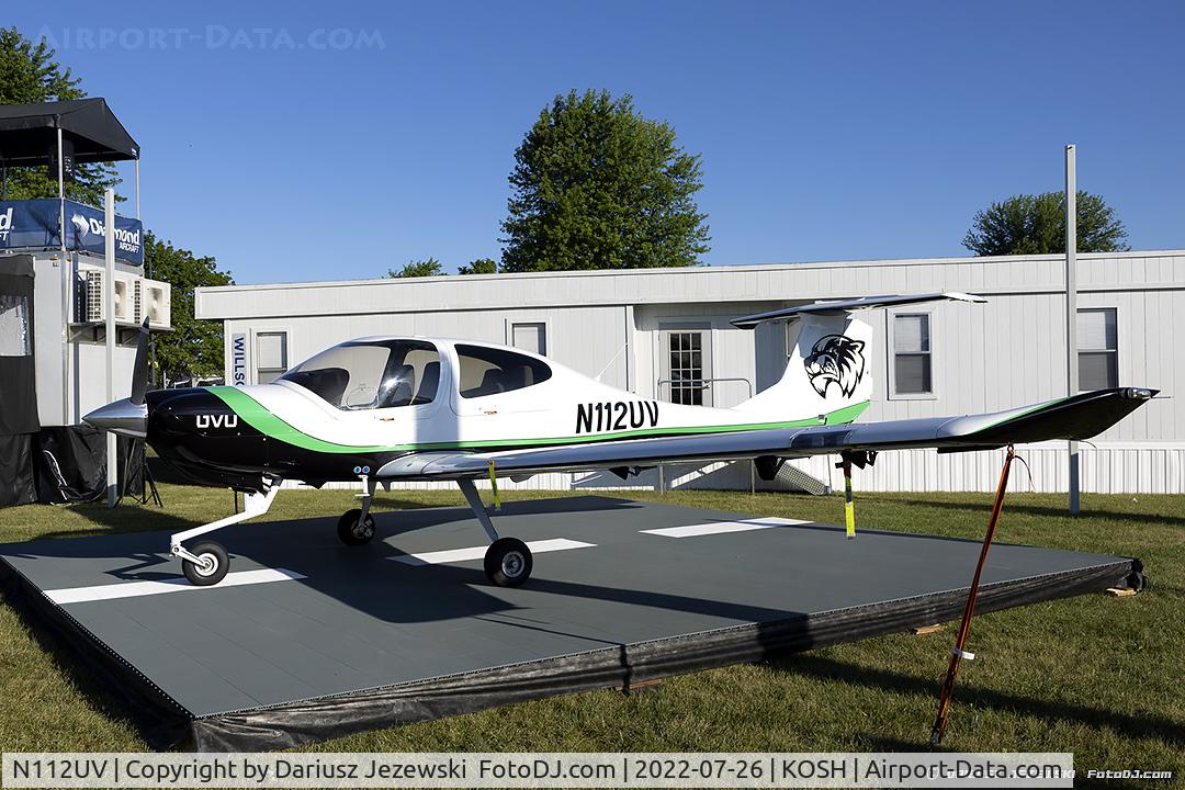 N112UV, Diamond DA-40 Diamond Star C/N 40.1217, Diamond DA-40 Diamond Star  C/N 40.1217, N112UV
