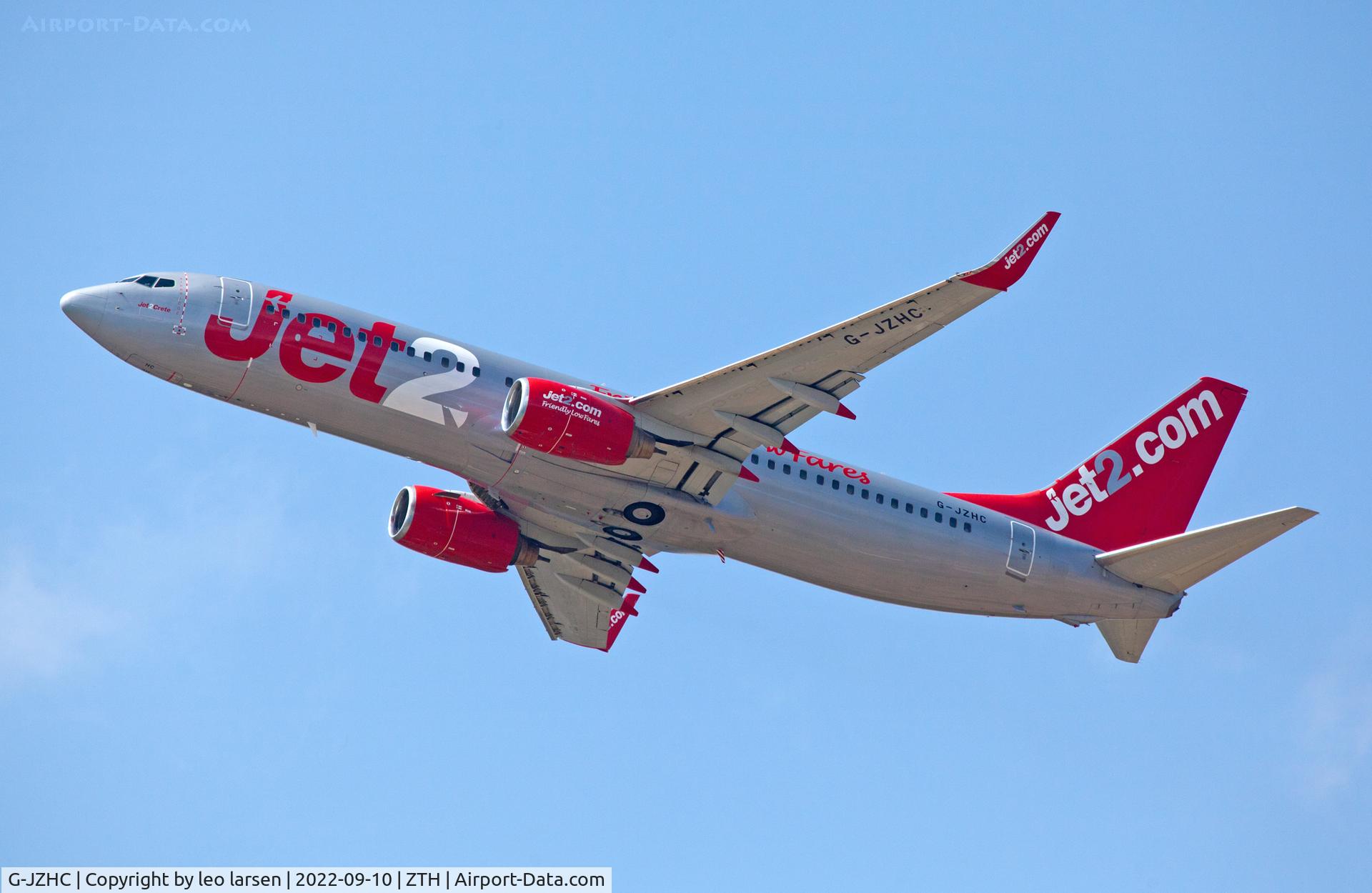 G-JZHC, 2000 Boeing 737-8K5 C/N 30593, Zakynthos 10.9.2022