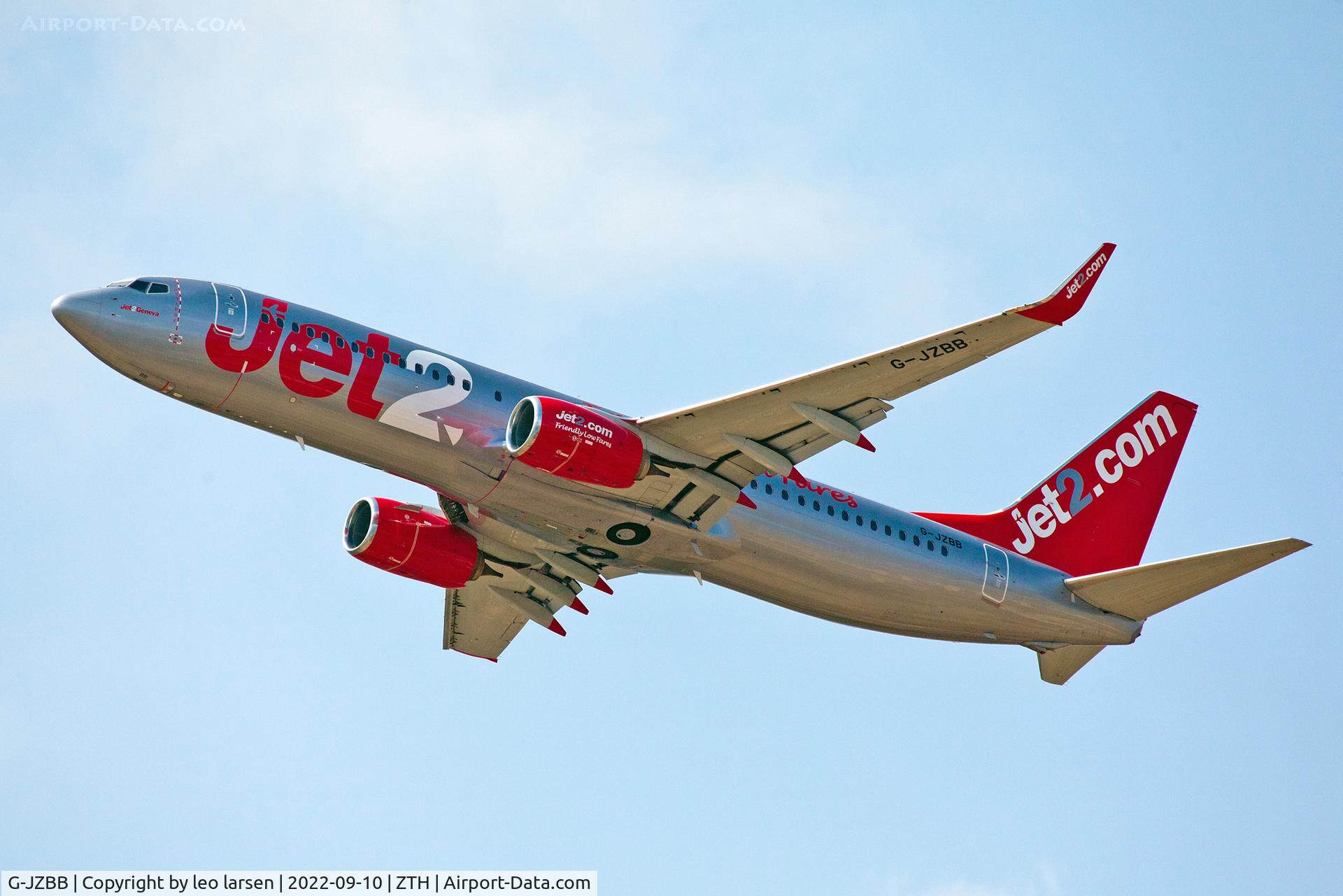 G-JZBB, 2017 Boeing 737-8MG C/N 63158, Zakynthos 10.9.2022
