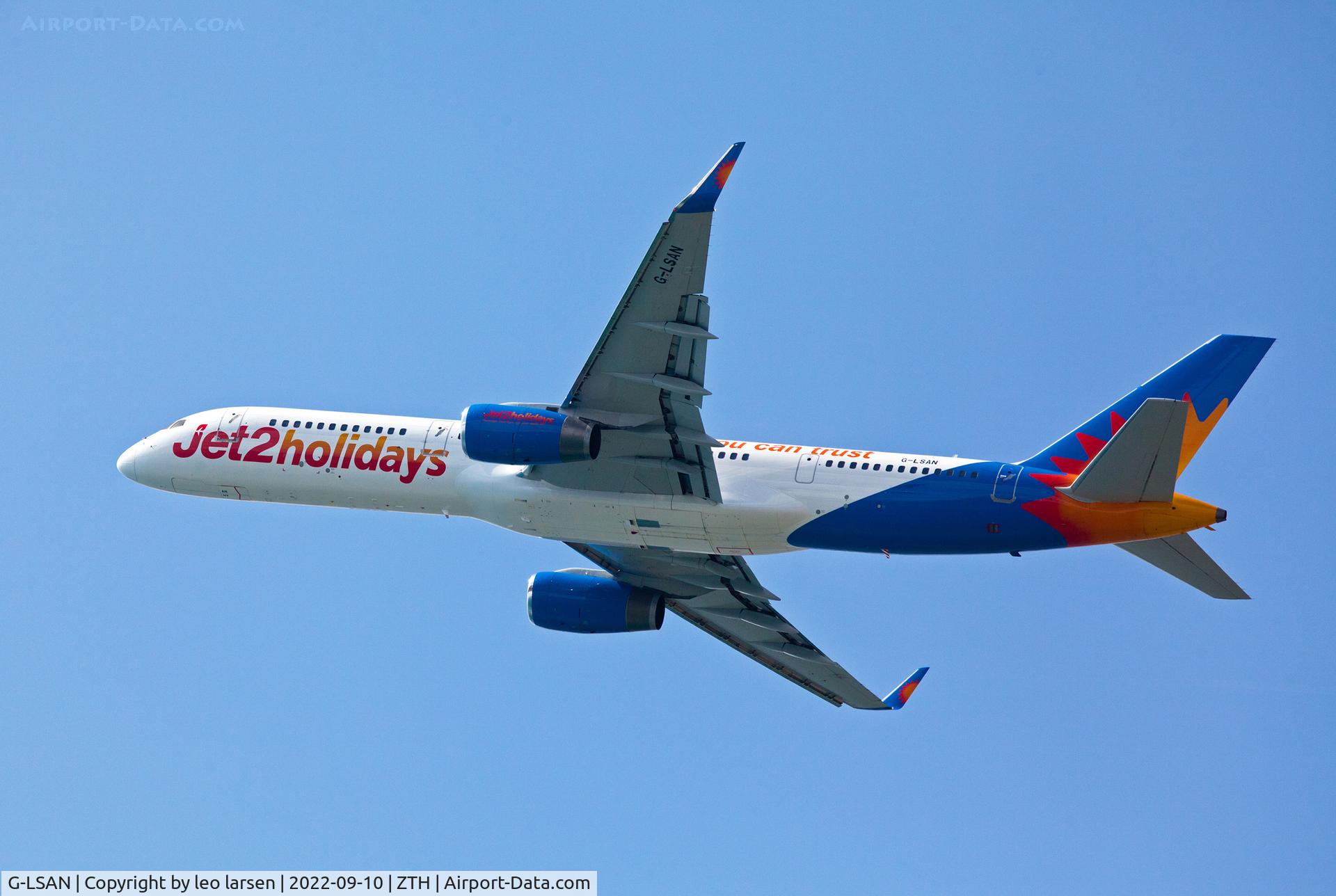 G-LSAN, 1994 Boeing 757-2K2 C/N 26635, Zakynthos 10.9.2022