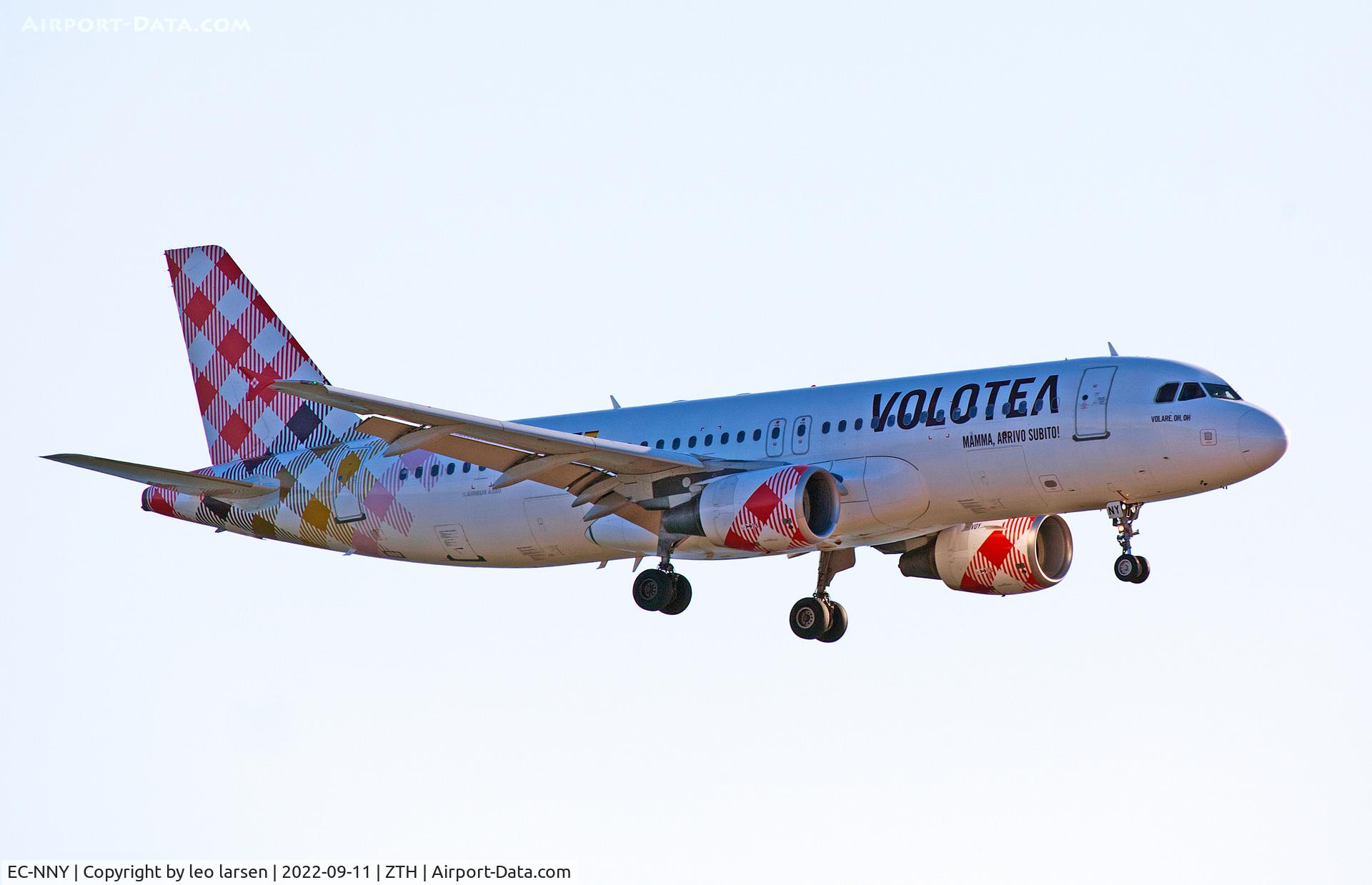 EC-NNY, 2009 Airbus A320-214 C/N 3786, Zakynthos 11.9.2022