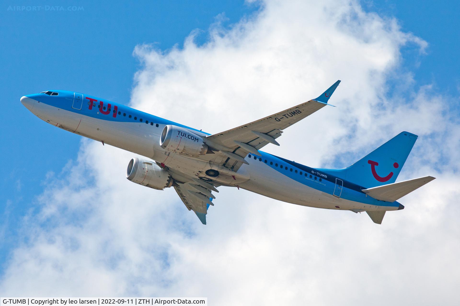 G-TUMB, 2018 Boeing 737-8 MAX C/N 44595, Zakynthos 11.9.2022