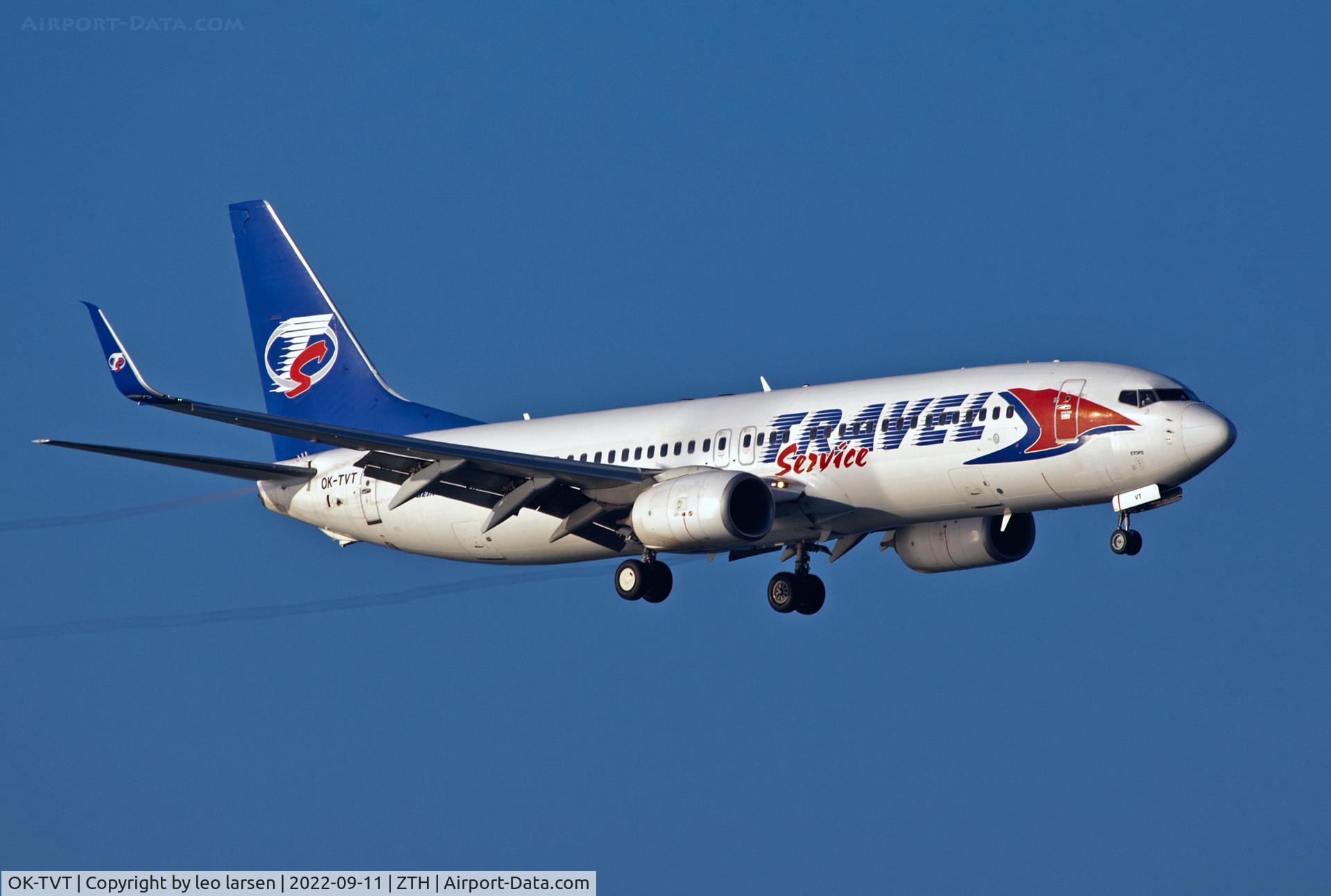 OK-TVT, 2012 Boeing 737-86N C/N 39394, Zakynthos 11.9.2022