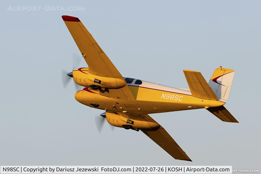 N98SC, , Beech D50 Twin Bonanza  C/N DH-226, N98SC