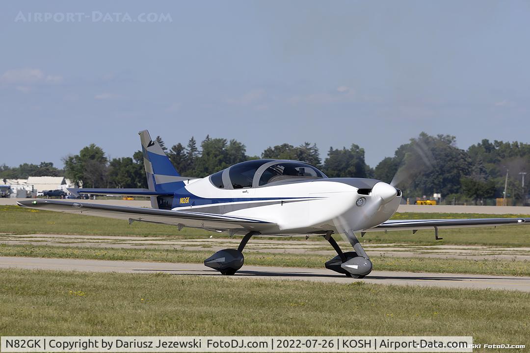 N82GK, 2003 Raytheon Hawker 800XP C/N 258618, Glasair II S-FT  C/N 54982, N82GK
