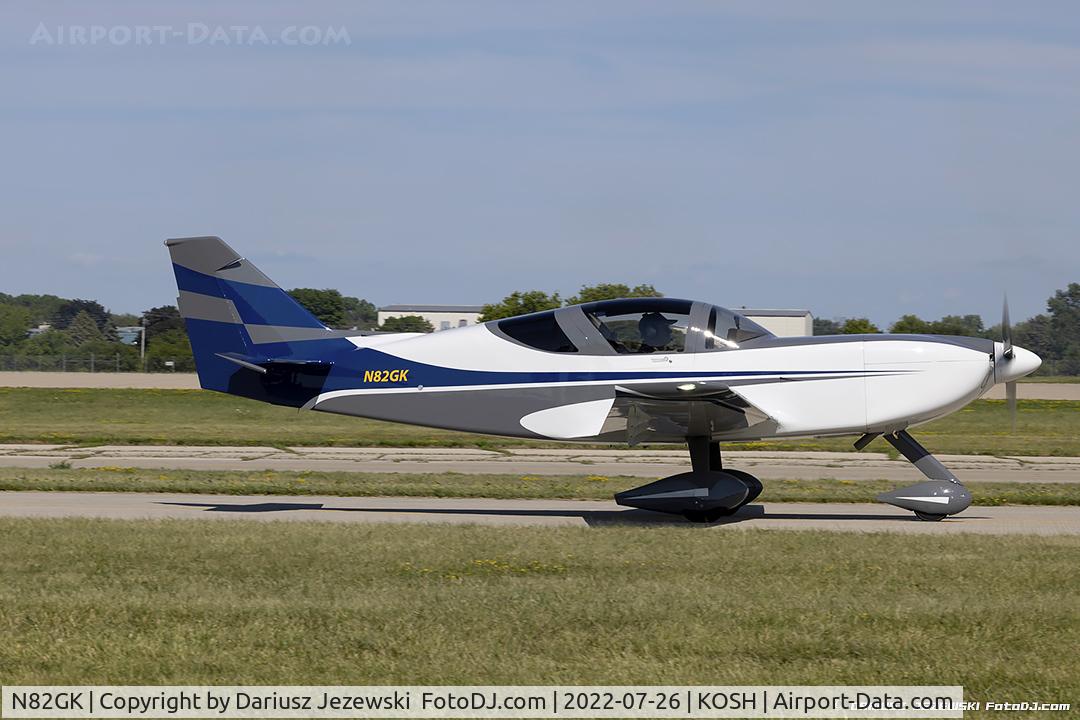 N82GK, 2003 Raytheon Hawker 800XP C/N 258618, Glasair II S-FT  C/N 54982, N82GK