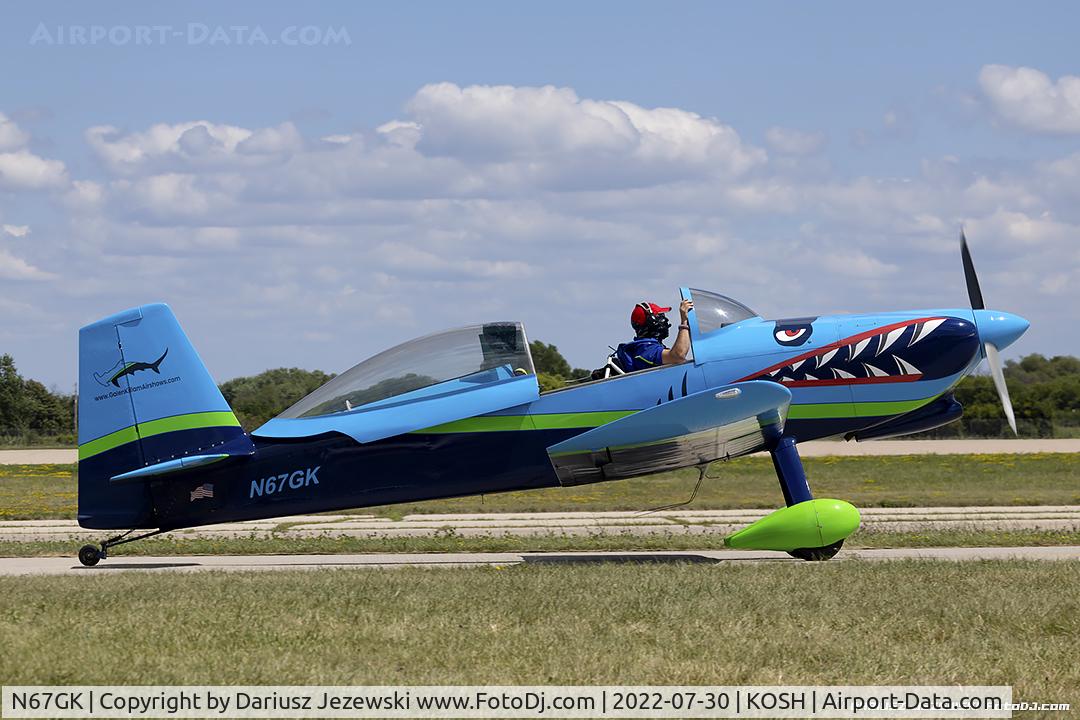 N67GK, 2002 Van's RV-8 C/N 80229, Vans RV-8  C/N 80229, N67GK