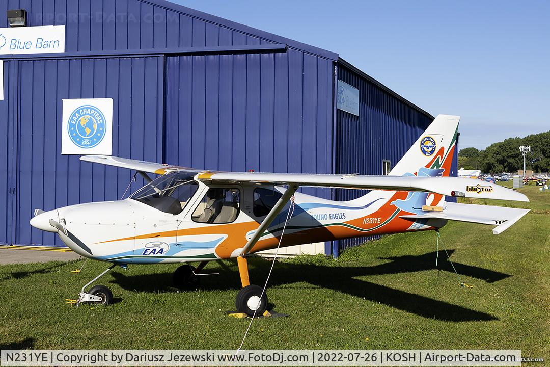 N231YE, 1996 Stoddard-Hamilton Glastar III C/N 5192, Stoddard-Hamilton GlaStar III  C/N 5192, N231YE