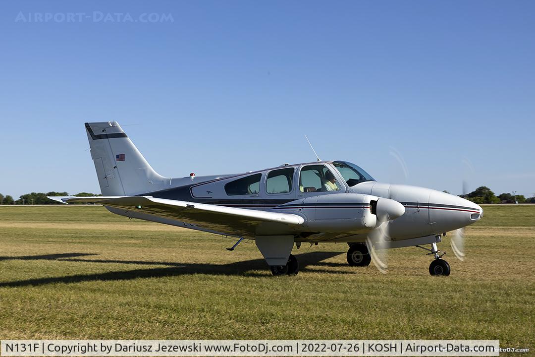 N131F, 1963 Beech 95-B55 (T42A) Baron C/N TC-538, Beech 95-B55 Baron  C/N TC-538, N131F