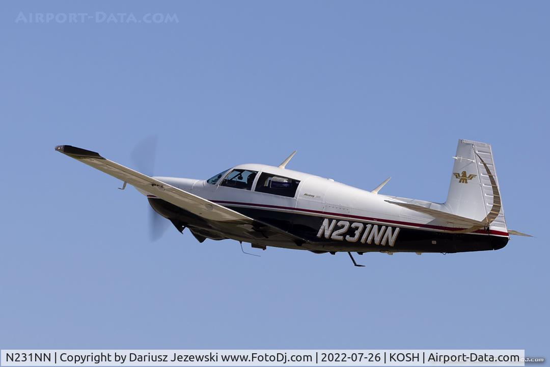 N231NN, 1980 Mooney M20K C/N 25-0326, Mooney M20K  C/N 25-0326, N231NN