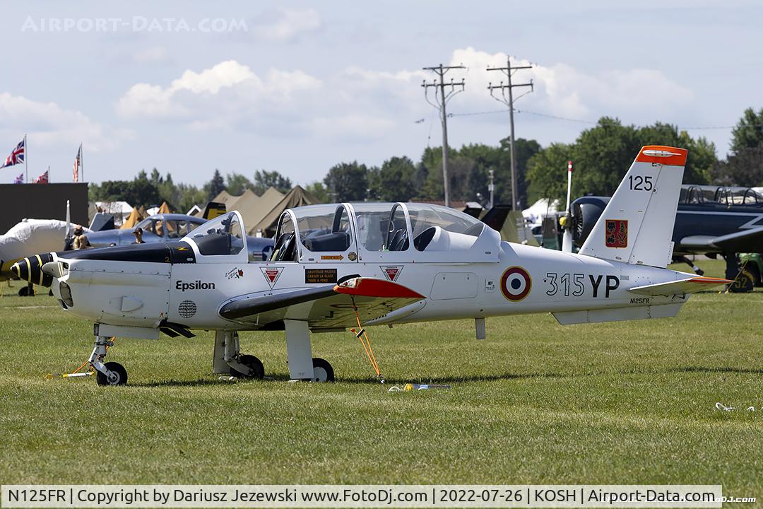 N125FR, Socata TB-30 Epsilon C/N 125, Socata TB-30 Epsilon  C/N 125, N125FR
