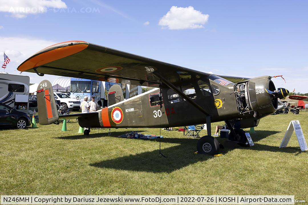 N246MH, 1960 Max Holste MH-1521M Broussard C/N 246, Max Holste MH 1521 Broussard  C/N 246, N246MH
