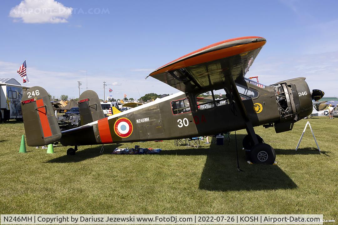 N246MH, 1960 Max Holste MH-1521M Broussard C/N 246, Max Holste MH 1521 Broussard  C/N 246, N246MH