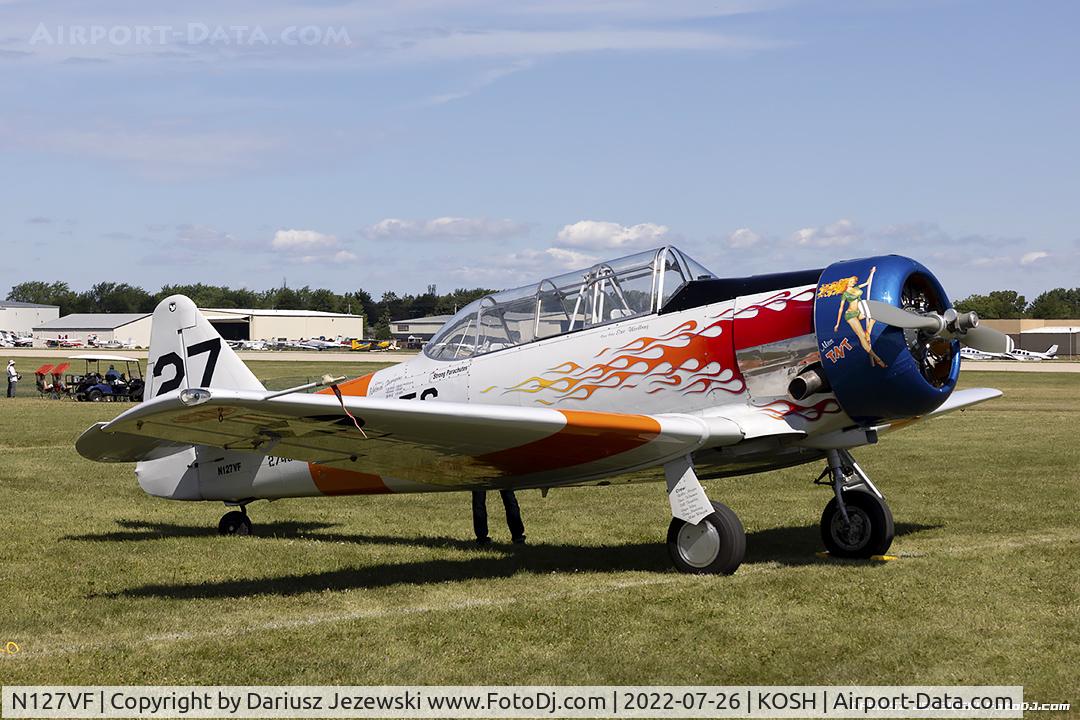 N127VF, 1943 North American AT-6C Texan C/N 88-12827, North American AT-6C Texan  C/N 88-12827, N127VF