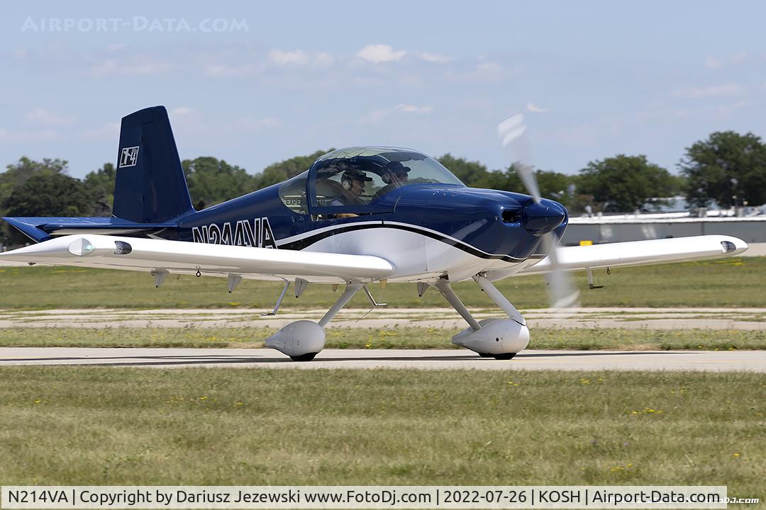 N214VA, 2012 Vans RV-14A C/N 140001, Vans RV-14A  C/N 140001, N214VA