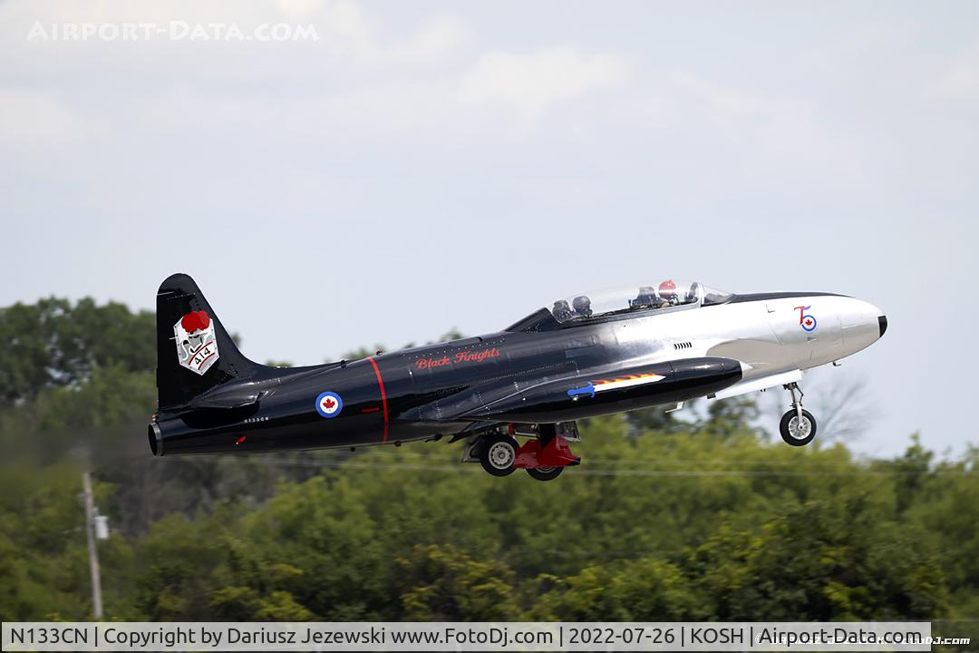 N133CN, Canadair CT-133 Silver Star C/N T33-052, Canadair T-33AN Silver Star Mk.3  C/N 133-052, N133CN