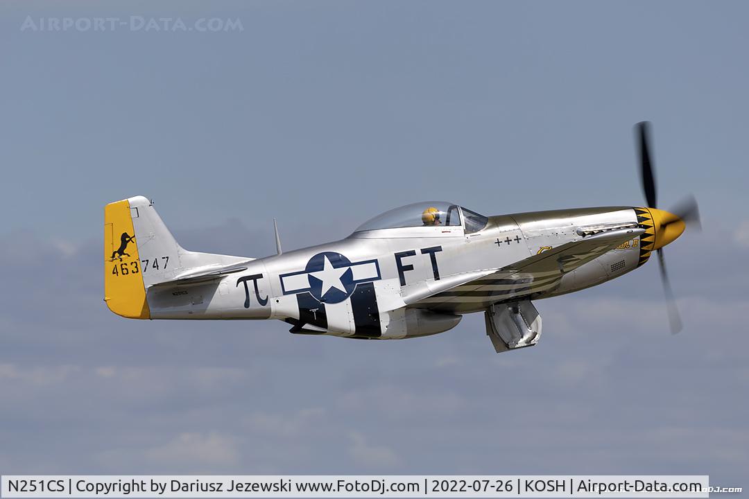 N251CS, North American F-51D Mustang C/N 44-74977N, North American F-51D Mustang 