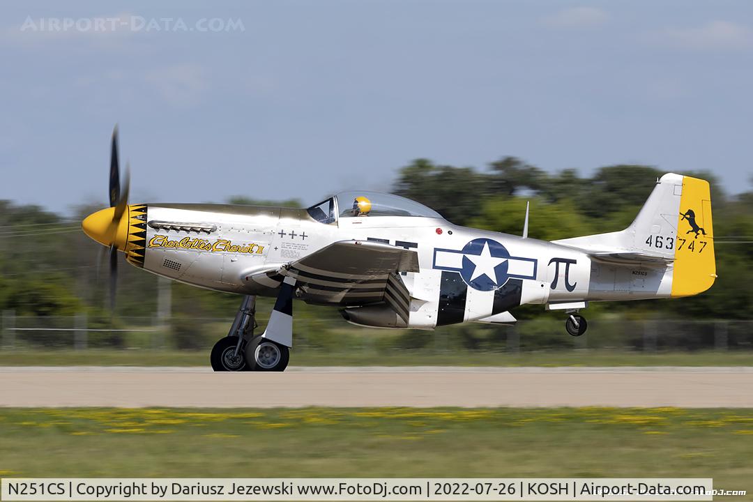 N251CS, North American F-51D Mustang C/N 44-74977N, North American F-51D Mustang 
